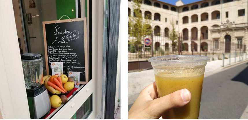 Bar à jus à Avignon