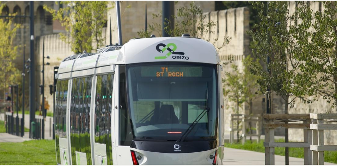 Tramway Orizo et transports communs à Avignon