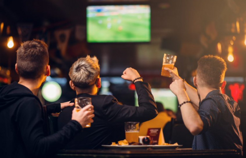 Diffusion match de foot bars à Avignon